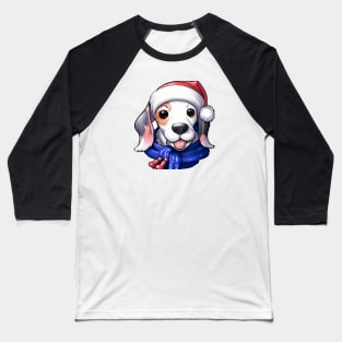 Cute Beagle Drawing Baseball T-Shirt